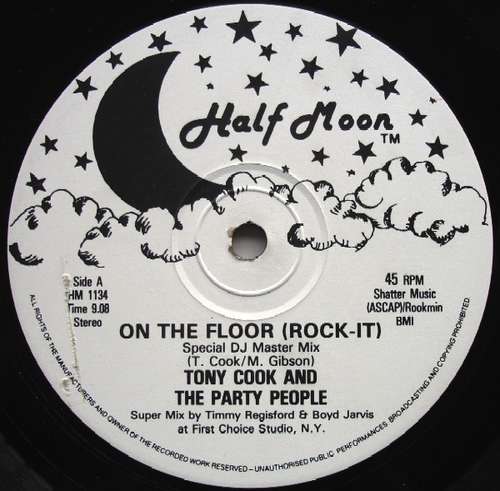 Cover Tony Cook And The Party People* - On The Floor (Rock-It) (12) Schallplatten Ankauf