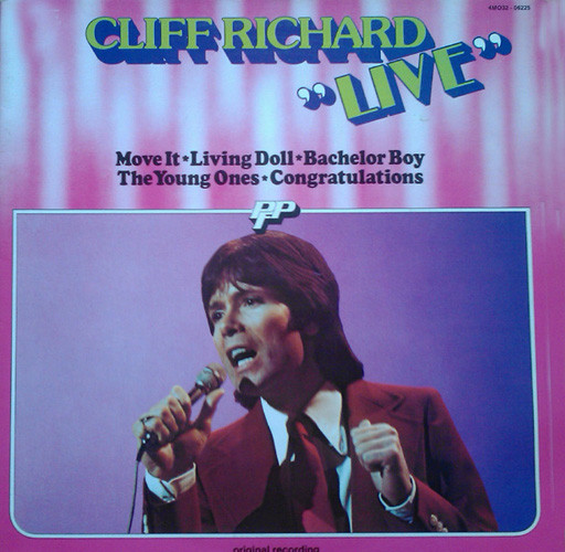 Cover Cliff Richard - Cliff Richard Live (LP, Album, Gat) Schallplatten Ankauf