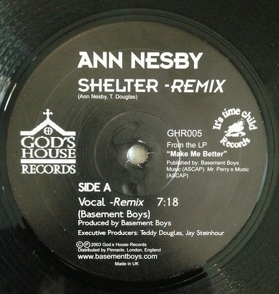 Cover Ann Nesby - Shelter (Remix) (12) Schallplatten Ankauf