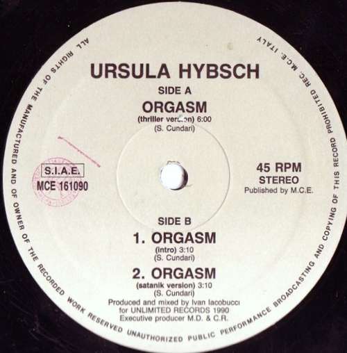 Cover Orgasm Schallplatten Ankauf