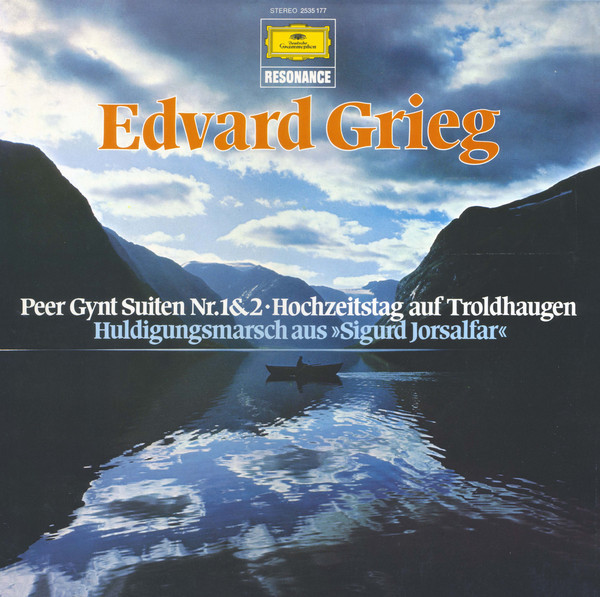 Bild Edvard Grieg - Peer Gynt Suiten Nr.1&2 • Hochzeitstag Auf Troldhaugen / Huldigungsmarsch Aus »Sigurd Jorsalfar« (LP) Schallplatten Ankauf