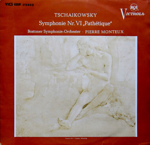Cover Tchaikowsky* - Bostoner Symphonie-Orchester*, Pierre Monteux - Symphonie Nr. VI Pathetique (LP) Schallplatten Ankauf