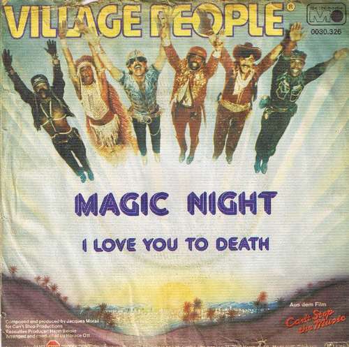 Cover Village People - Magic Night (7, Single) Schallplatten Ankauf