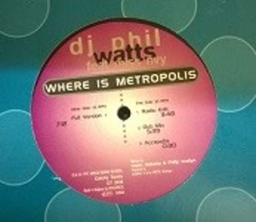 Cover Where Is Metropolis Schallplatten Ankauf