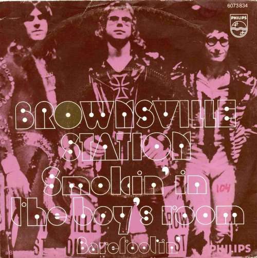 Cover Brownsville Station - Smokin' In The Boy's Room (7, Single) Schallplatten Ankauf