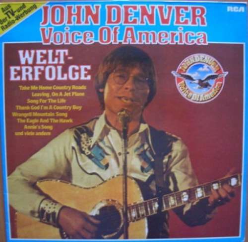 Cover John Denver - Voice Of America - Welterfolge (LP, Comp) Schallplatten Ankauf