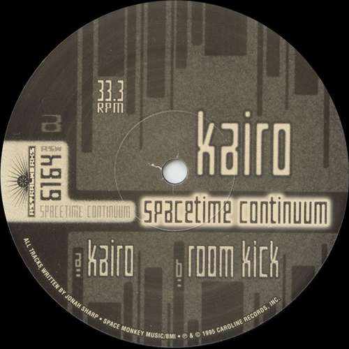 Cover Spacetime Continuum - Kairo / Room Kick (12) Schallplatten Ankauf