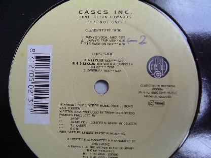 Bild Cases Inc. - It's Not Over (12) Schallplatten Ankauf