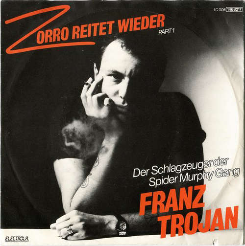 Cover Franz Trojan - Zorro Reitet Wieder (7, Single) Schallplatten Ankauf