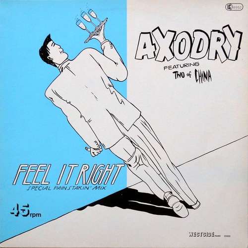 Cover Axodry Featuring Two Of China - Feel It Right (Special Painstakin' Mix) (12, Maxi) Schallplatten Ankauf