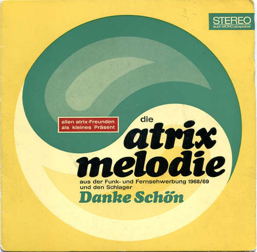 Cover Kurt Lindenau / Bert Kaempfert - Atrix Melodie / Danke Schön (7, Single) Schallplatten Ankauf
