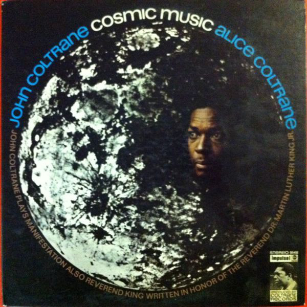Cover John Coltrane, Alice Coltrane - Cosmic Music (LP, Album, RE, RP, Gat) Schallplatten Ankauf