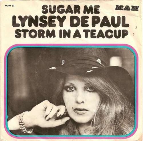 Cover Lynsey De Paul - Sugar Me (7, Single, Bla) Schallplatten Ankauf