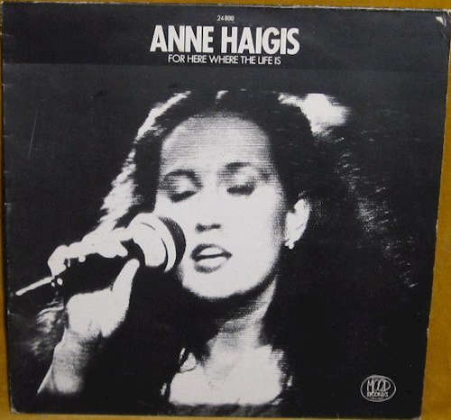 Cover Anne Haigis - For Here Where The Life Is (LP, Album) Schallplatten Ankauf