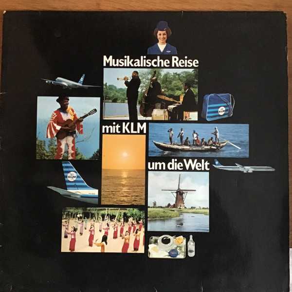 Cover Various - Musikalische Reise Mit KLM Um Die Welt (LP) Schallplatten Ankauf