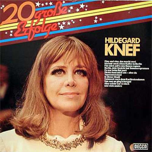 Cover Hildegard Knef - 20 Große Erfolge (LP, Comp) Schallplatten Ankauf