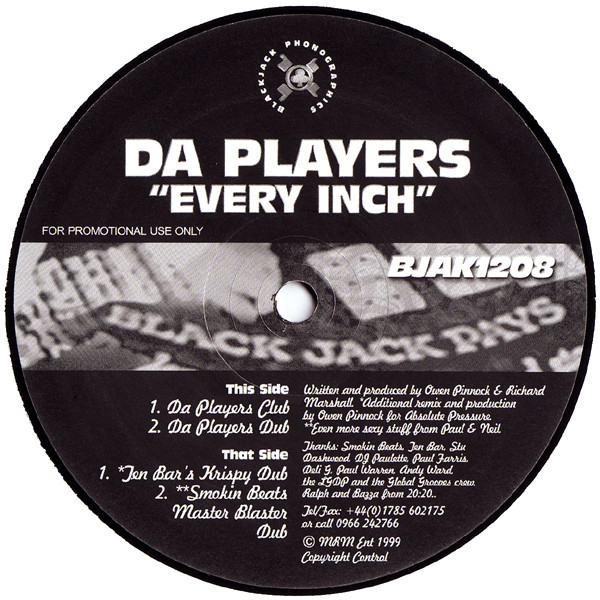 Cover Da Players - Every Inch (12, Promo) Schallplatten Ankauf