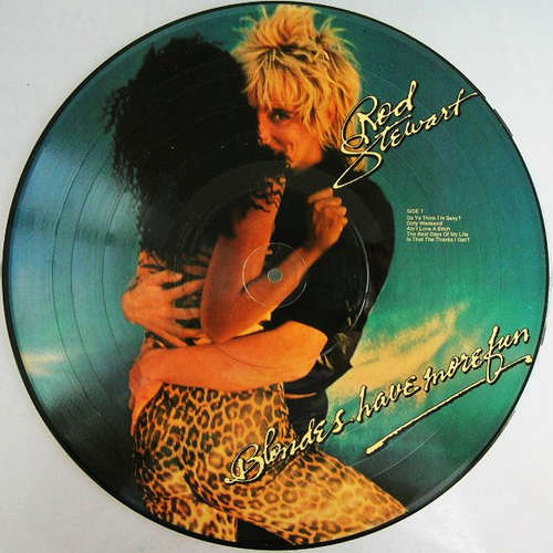 Cover Rod Stewart - Blondes Have More Fun (LP, Album, Pic) Schallplatten Ankauf