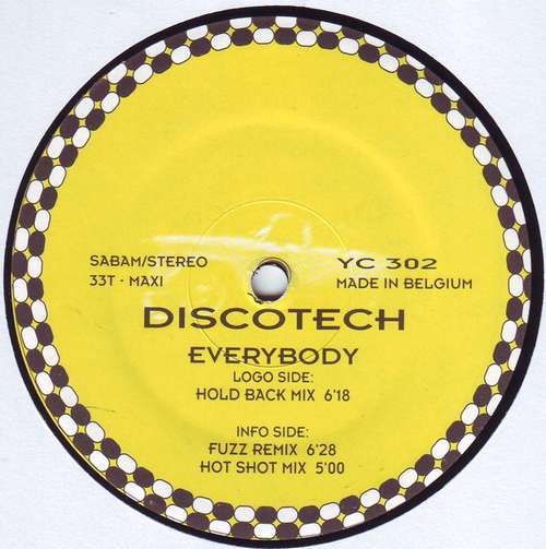 Cover Discotech - Everybody (12, Maxi) Schallplatten Ankauf