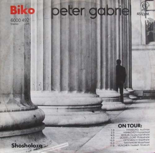 Cover Peter Gabriel - Biko (12, Maxi) Schallplatten Ankauf