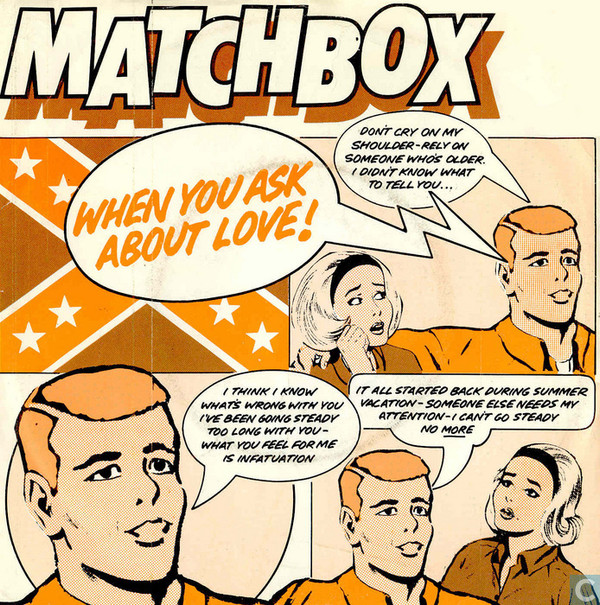 Cover Matchbox (3) - When You Ask About Love (7, Single) Schallplatten Ankauf