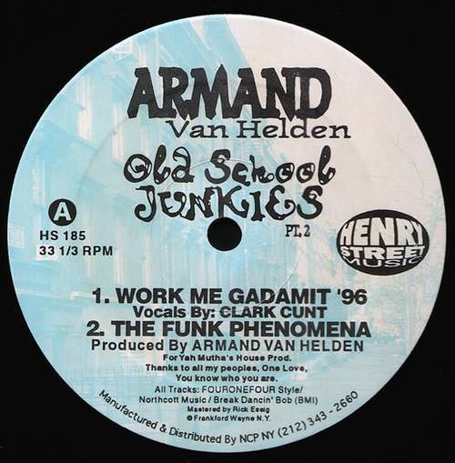Cover Armand Van Helden - Old School Junkies Pt. 2 (12) Schallplatten Ankauf