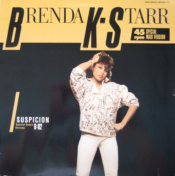 Cover Brenda K. Starr - Suspicion (12, Maxi) Schallplatten Ankauf