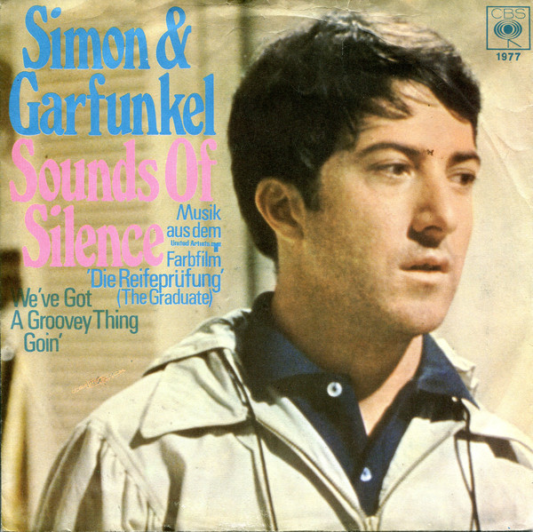 Cover Simon & Garfunkel - The Sounds Of Silence (7, Single, RE) Schallplatten Ankauf