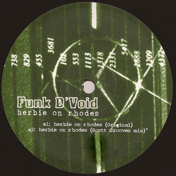 Cover Funk D'Void - Herbie On Rhodes (12) Schallplatten Ankauf