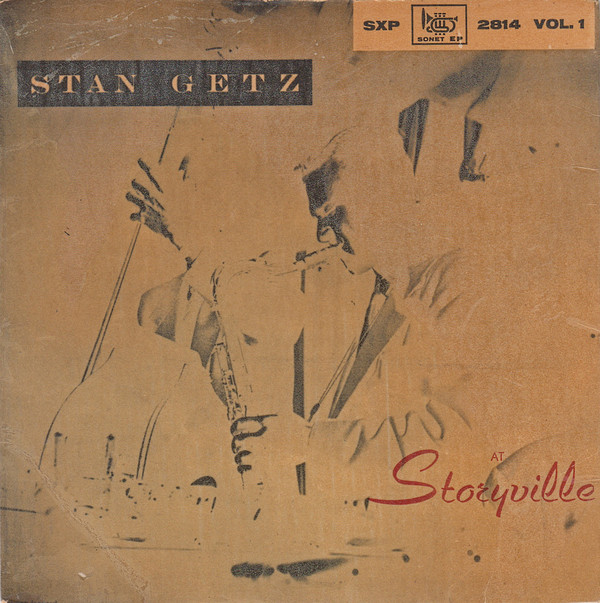Cover Stan Getz - At Storyville Vol. 1 (7, EP) Schallplatten Ankauf