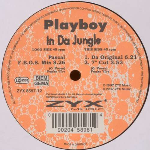 Cover Playboy - In Da Jungle (12) Schallplatten Ankauf