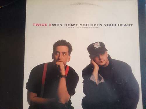 Cover Twice (9) - Why Don't You Open Your Heart (12) Schallplatten Ankauf