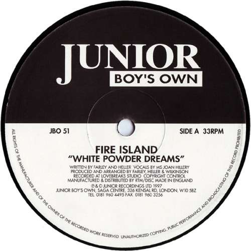 Bild Fire Island - White Powder Dreams (12) Schallplatten Ankauf