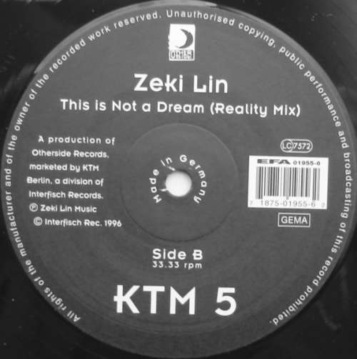 Cover Zeki Lin - This Is Not A Dream (12) Schallplatten Ankauf
