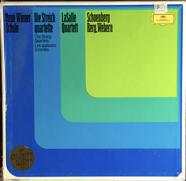 Cover LaSalle Quartett*, Schoenberg* / Berg* / Webern* - Neue Wiener Schule  Die Streichquartette = The String Quartets = Les Quatuors À Cordes (5xLP + Box) Schallplatten Ankauf