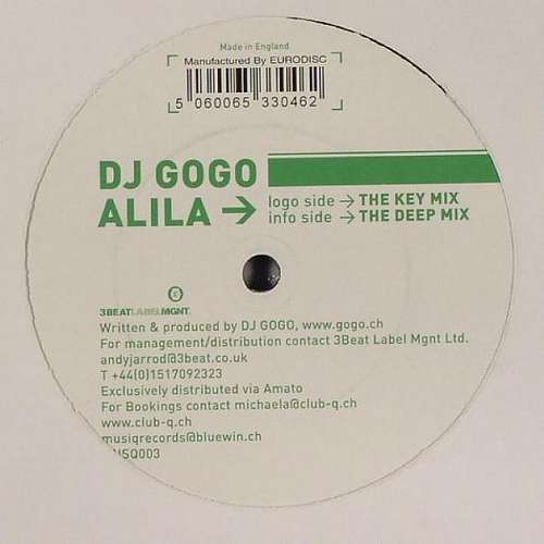 Cover DJ Gogo - Alila (12) Schallplatten Ankauf