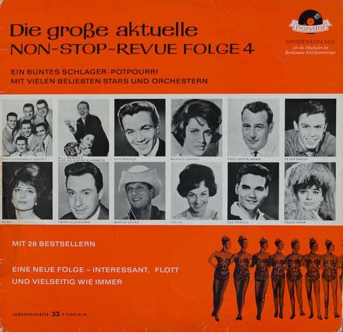 Cover Various - Die Große Aktuelle Non-Stop-Revue Folge 4 (LP, Comp, Mono, Club) Schallplatten Ankauf