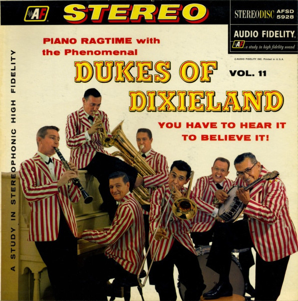 Cover The Dukes Of Dixieland - Piano Ragtime With The Dukes Of Dixieland, Volume 11 (LP, Album) Schallplatten Ankauf