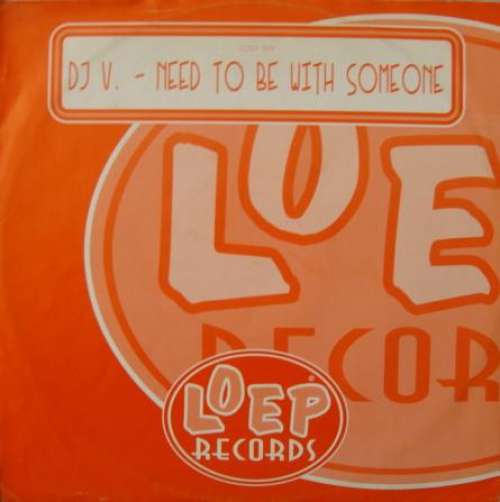 Cover DJ V. - Need To Be With Someone (12) Schallplatten Ankauf