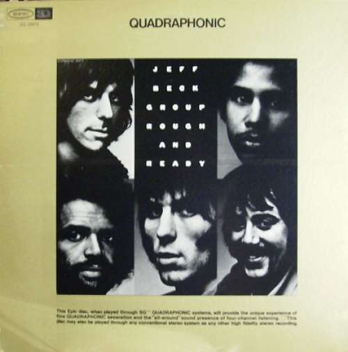 Cover Jeff Beck Group - Rough And Ready (LP, Quad, Album, SQ) Schallplatten Ankauf