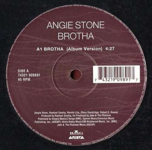 Cover Angie Stone - Brotha (12) Schallplatten Ankauf