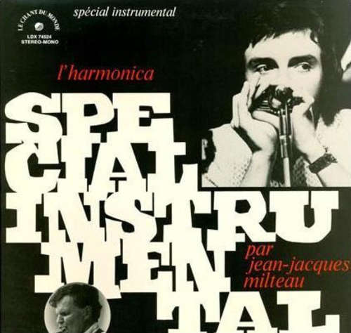 Cover Jean-Jacques Milteau Et Le Bluegrass Connection* - L'Harmonica (LP, Album, Red) Schallplatten Ankauf