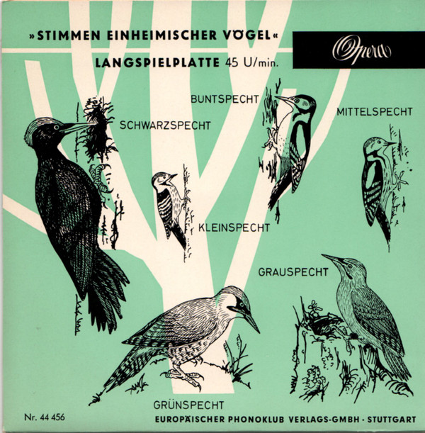 Cover No Artist - Stimmen Einheimischer Vögel (7, EP, Mono, Club) Schallplatten Ankauf