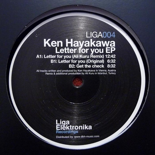 Cover Ken Hayakawa - Letter For You EP (12, EP) Schallplatten Ankauf