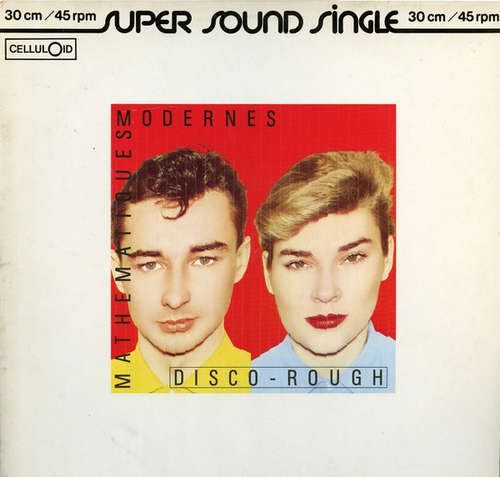 Cover Mathématiques Modernes / Jacno - Disco Rough / Rectangle (12) Schallplatten Ankauf