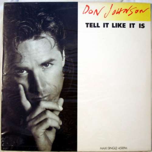 Cover Don Johnson - Tell It Like It Is (12) Schallplatten Ankauf