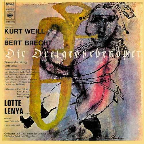 Cover Kurt Weill, Bert Brecht*, Lotte Lenya - Die Dreigroschenoper (2xLP, Album, RE) Schallplatten Ankauf