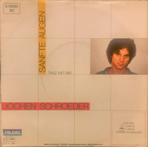 Cover Jochen Schroeder (2) - Sanfte Augen (7, Single, Promo) Schallplatten Ankauf