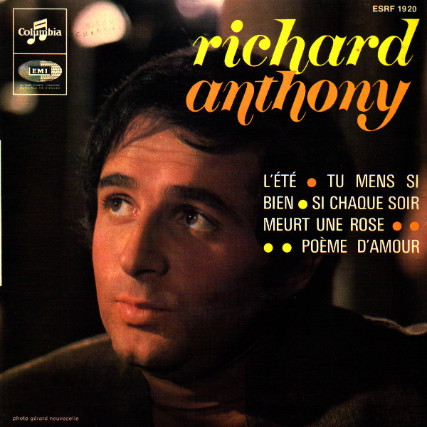Cover Richard Anthony (2) - L'été (7, EP) Schallplatten Ankauf
