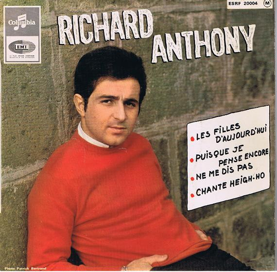 Cover Richard Anthony (2) - Les Filles D’Aujourd’Hui (7, EP) Schallplatten Ankauf